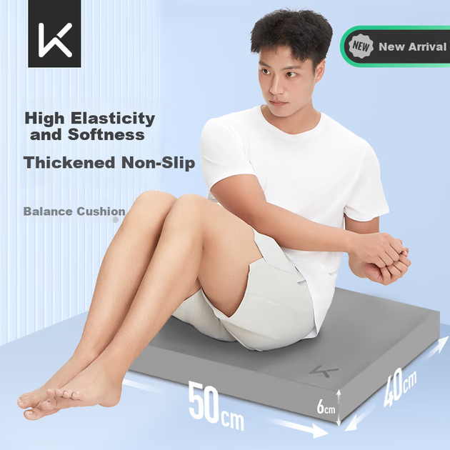 Коврик Balance Pad для йоги и тренировки мышц кора с наколенником из пены - изображение 5