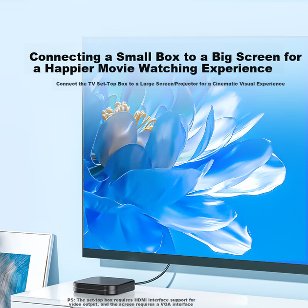 Кабель-переходник SAMZHE SHV30 HDMI–VGA 3 м - изображение 5