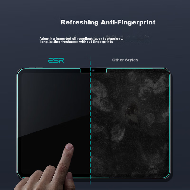 Пленка ESR защитная для iPad 10/11 10.9 дюйма с чипом A16 - Фото 7 Пленка ESR защитная для iPad 10/11 10.9 дюйма с чипом A16 - изображение 7