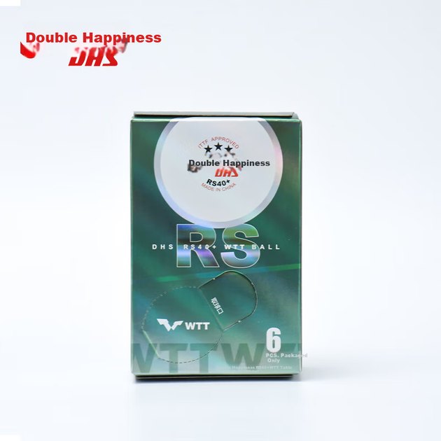 Мячи для настольного тенниса DHS RS40+ WTT из переработанного пластика, 6 шт - Фото 8 Мячи для настольного тенниса DHS RS40+ WTT из переработанного пластика, 6 шт - изображение 8