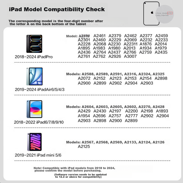 Ємнісний стилус Pisen для iPad, сумісний з 2026 iPad 11/10/Air8/7/6/Pro18-25/Mini7 - зображення 4