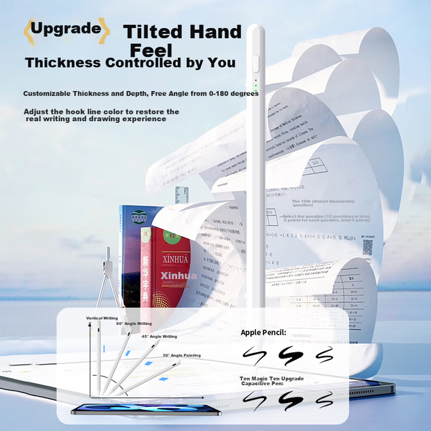 Стилус Smorss ємнісний з магнітною зарядкою для Xiaomi Pad 5 Pro, Pad 6, Pad 7, Pad 8, Pad Ultra та Redmi Pad - зображення 6