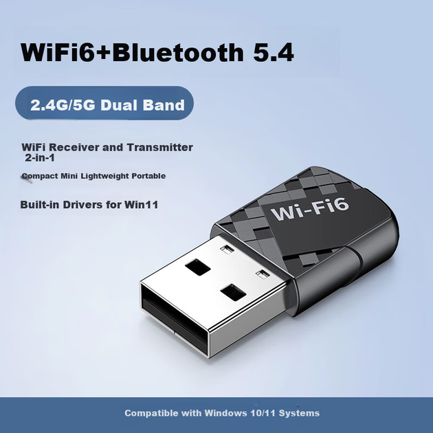 Адаптер ULT-Unite Bluetooth 5.4 та Wi-Fi 6 USB для ПК та навушників - зображення 10