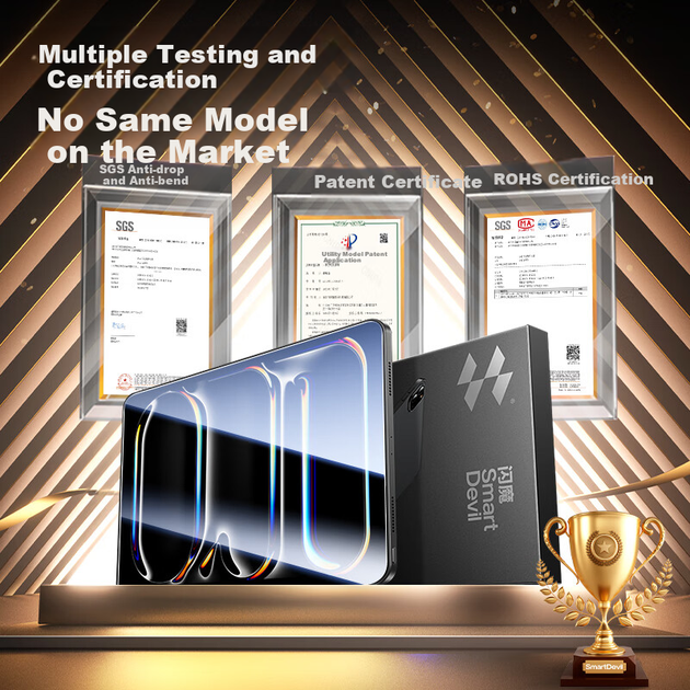Защитное стекло Shanmo для iPad 11/10 поколения 11 дюймов, полное покрытие, ультратонкое - изображение 4