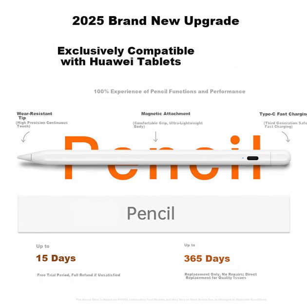 Стилус магнітний KOVOL для Huawei MatePad 11.5S/Pro 13.2/12.2/Air 12 - зображення 5