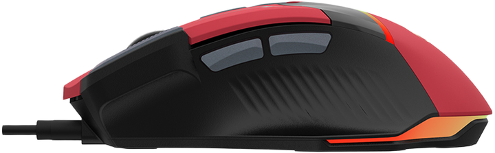 Mysz Tracer Gamezone Spectra RGB USB Red (TRAMYS47839) - obraz 2