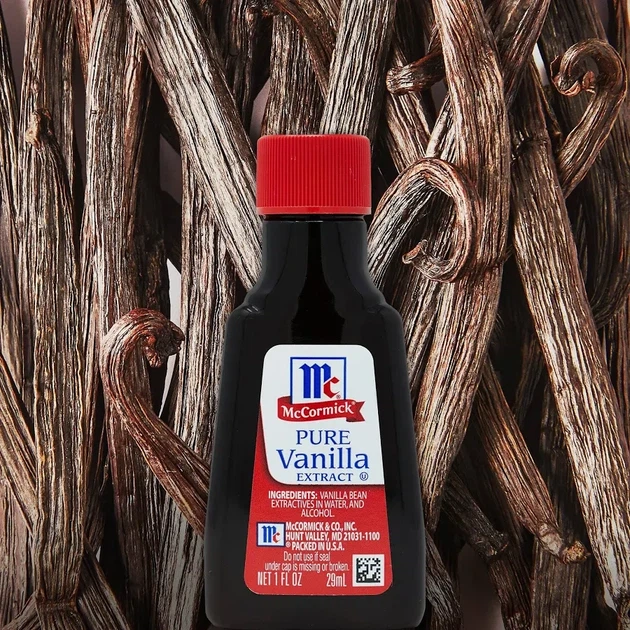Екстракт ванілі McCormick Pure Vanilla Extract чистий 29 мл - Фото 3 Екстракт ванілі McCormick Pure Vanilla Extract чистий 29 мл - зображення 3