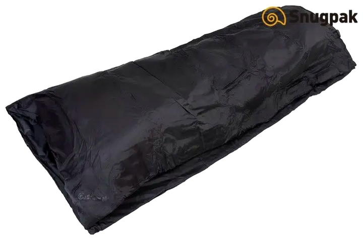 Универсальное одеяло с утеплителем 193х163 см от 1 до 5°С черный Snugpak LS-0036 - зображення 5