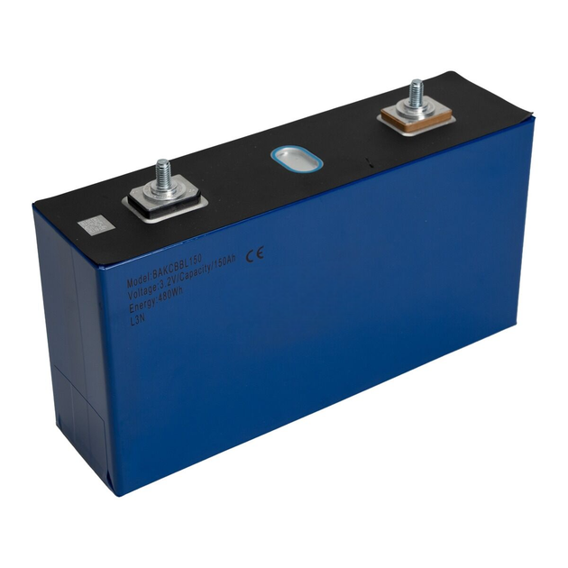 Акумулятор LiFePO4 BAK BAKCBBL150 152 Ah 3.2 V Grade A - Фото 1 Акумулятор LiFePO4 BAK BAKCBBL150 152 Ah 3.2 V Grade A - изображение 1