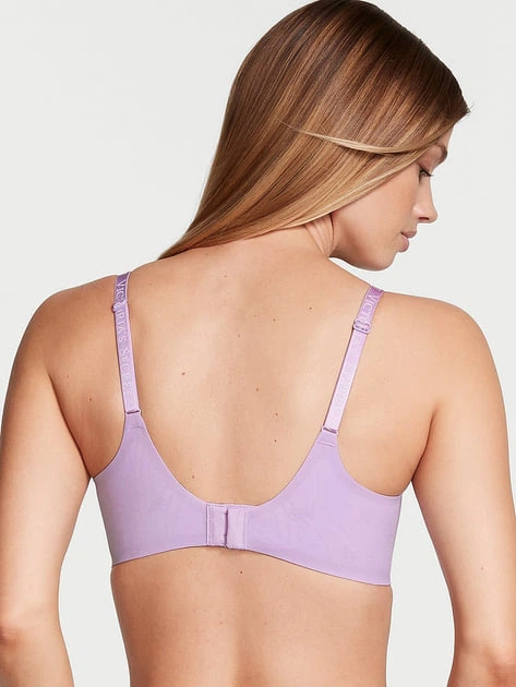 Бесшовный бюстгальтер без пуш-ап лилового цвета р. XS( 65A, 65B, 70AA, 70A, 70B) арт. 30432 - Фото 2 Бесшовный бюстгальтер без пуш-ап лилового цвета р. XS( 65A, 65B, 70AA, 70A, 70B) арт. 30432 - изображение 2