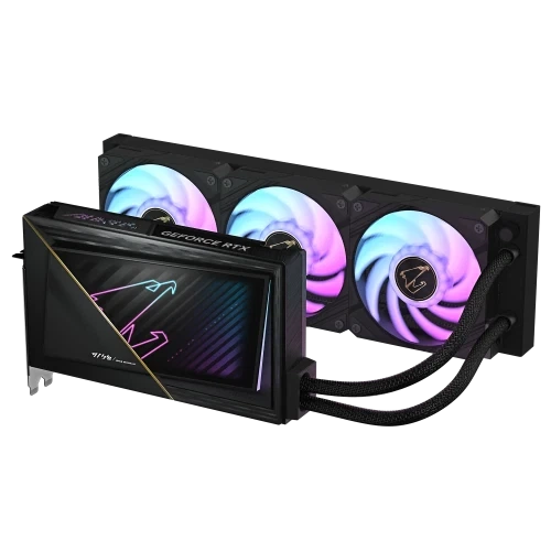 Видеокарта GeForce RTX 5090, Gigabyte, XTREME WATERFORCE, 32Gb GDDR7 (GV-N5090AORUSX W-32GD) - изображение 3