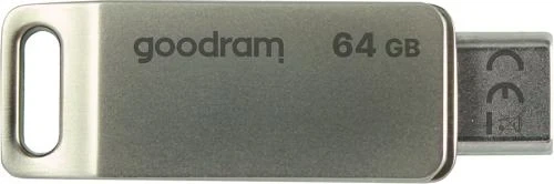 Флеш накопичувач USB 64Gb Goodram ODA3, Silver, Type-C / USB 3.2 Gen 1 (ODA3-0640S0R11) - зображення 3