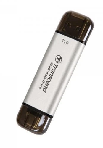 Зовнішній накопичувач SSD, 1Tb, Transcend ESD310, Silver (TS1TESD310S) - зображення 2