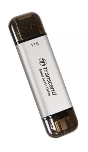 Зовнішній накопичувач SSD, 1Tb, Transcend ESD310, Silver (TS1TESD310S) - зображення 3
