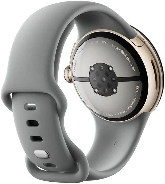 Смарт-часы Google Pixel Watch 3 41 mm Wi-Fi Champagne Gold Aluminum Case/Hazel Active Band - изображение 5
