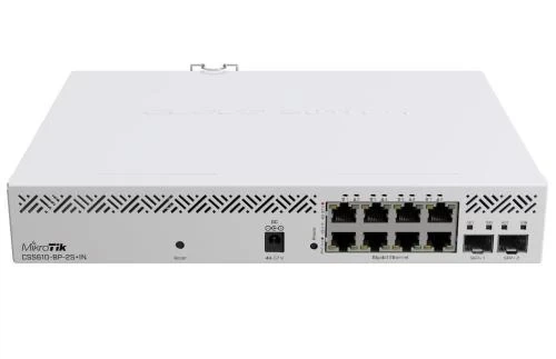 Комутатор Mikrotik CSS610-8P-2S+IN - Фото 1 Комутатор Mikrotik CSS610-8P-2S+IN - зображення 1