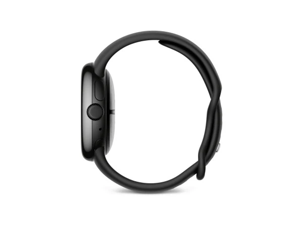 Смарт-годинник Google Pixel Watch 3 41 mm Wi-Fi Matte Black Aluminum Case/Obsidian Active Band - зображення 3