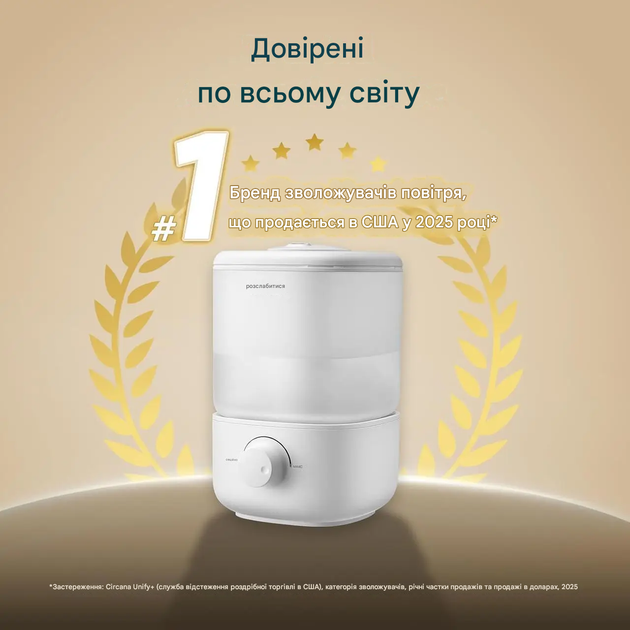 Зволожувач повітря ультразвуковий Levoit LUH-A251-WEU Classic 160 Top-Fill Cool Mist Humidifier - изображение 5