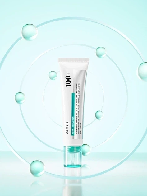 Крем для лица Anua PDRN Hyaluronic Acid 100 Moisture Cream с полинуклеотидами и гиалуроновой кислотой, 60 мл 8809640738135 - изображение 3