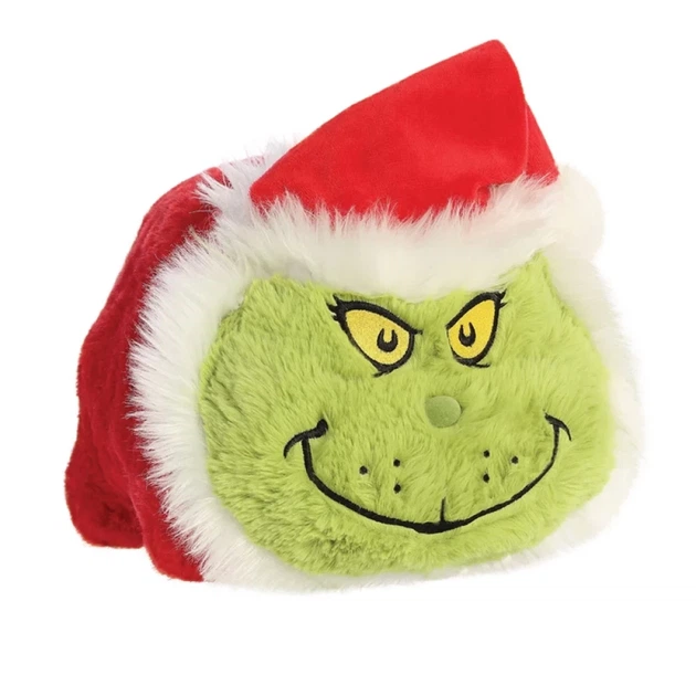 Мягкая игрушка-подушка Grinch в костюме Святого Николая 25 см Spudsters (15294) - Фото 1 Мягкая игрушка-подушка Grinch в костюме Святого Николая 25 см Spudsters (15294) - изображение 1