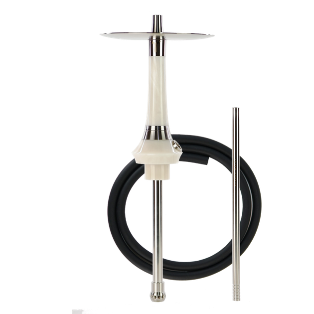 Кальян Totem Hookah Monolit Optima Silver Shine (Бежевый, базовый комплект) - Фото 1 Кальян Totem Hookah Monolit Optima Silver Shine (Бежевый, базовый комплект) - изображение 1