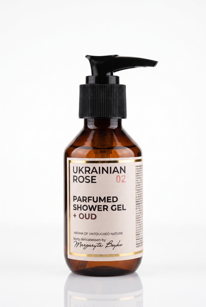 СПА-гель для душу з натуральними оліями +OUD Ukrainian Rose 100 мл 4820259841942 - Фото 1 СПА-гель для душу з натуральними оліями +OUD Ukrainian Rose 100 мл 4820259841942 - зображення 1