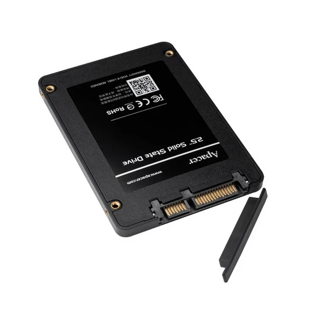 Накопитель SSD 960GB Apacer AS340 2.5" SATA III 7mm черный - Фото 6 Накопитель SSD 960GB Apacer AS340 2.5" SATA III 7mm черный - изображение 6