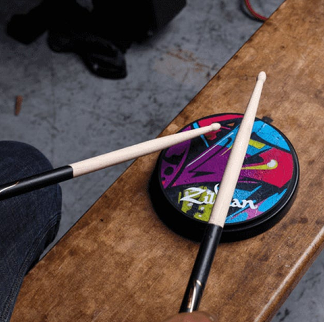 Тренировочный пэд ZILDJIAN GRAFFITI PRACTICE PAD 12" - Фото 4 Тренировочный пэд ZILDJIAN GRAFFITI PRACTICE PAD 12" - изображение 4