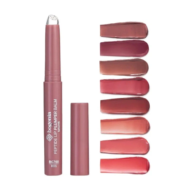 Помада для губ Peptide Lip Plumper Balm Mauve Bogenia BG760 №001 Ліловий, 2,4 мл - изображение 2