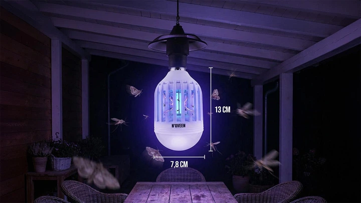 Антимоскитная светодиодная лампочка N'oveen IKN804 LED - изображение 7