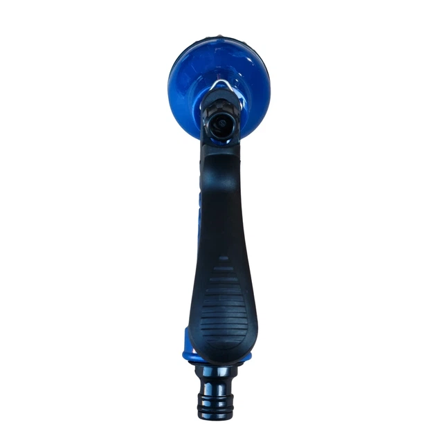 Шланг телескопічний AgroStar 12,5-37,5 м для поливу синій з розпилювачем і перехідниками - Фото 12 Шланг телескопічний AgroStar 12,5-37,5 м для поливу синій з розпилювачем і перехідниками - зображення 12