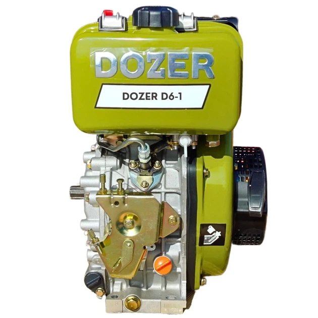 Дизельный двигатель Dozer D6-1 6 л.с. металл 296 куб.см 0,8 л/ч - Фото 1 Дизельный двигатель Dozer D6-1 6 л.с. металл 296 куб.см 0,8 л/ч - изображение 1