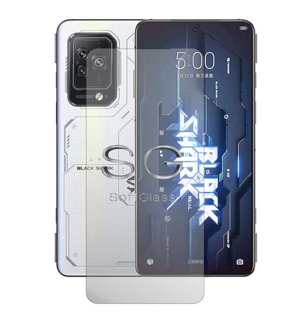 Пленка для Xiaomi Black Shark 5 Pro на экран износоустойчивая полиуретановая SoftGlass - Фото 1 Пленка для Xiaomi Black Shark 5 Pro на экран износоустойчивая полиуретановая SoftGlass - изображение 1