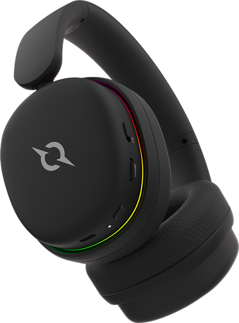 Słuchawki gamingowe AQIRYS LUNA Wireless 7.1 RGB Black  - obraz 10