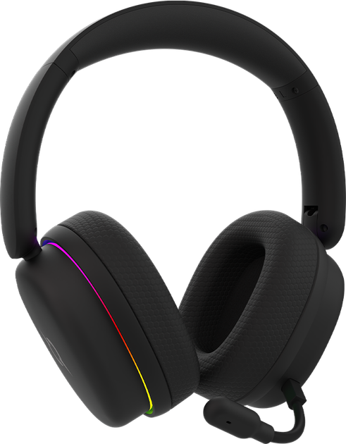 Słuchawki gamingowe AQIRYS LUNA Wireless 7.1 RGB Black  - obraz 12