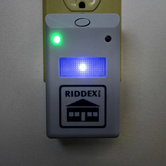 Отпугиватель электромагнитный Riddex насекомых/тараканов/грызунов до 200 кв. м 4 Вт Белый (MX-12058) - изображение 4