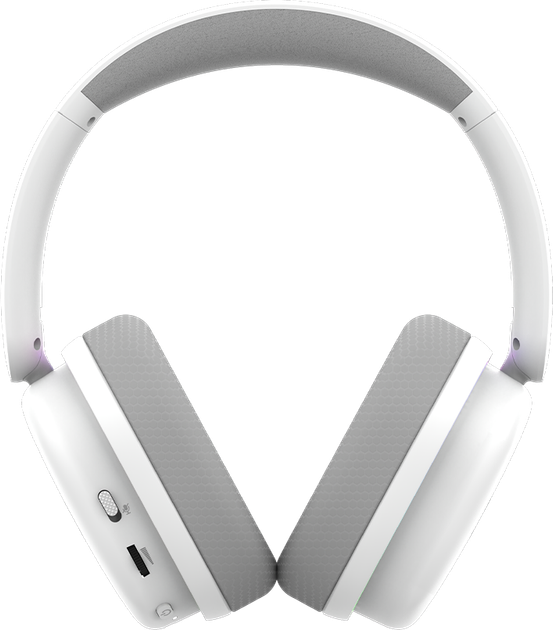 Słuchawki gamingowe AQIRYS LUNA Wireless 7.1 RGB White - obraz 5