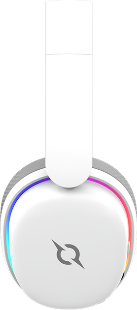 Słuchawki gamingowe AQIRYS LUNA Wireless 7.1 RGB White - obraz 8