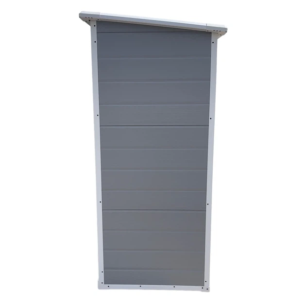 Садовый домик HomeStar 5x3 810x1405x1930 мм пластик/металл серый - Фото 3 Садовый домик HomeStar 5x3 810x1405x1930 мм пластик/металл серый - изображение 3