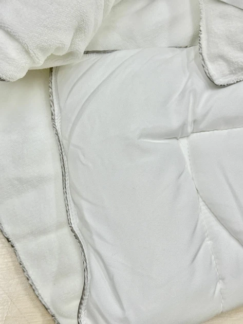 Одеяло Softness 155х215 см Всесезонное 100% микрофибра Белый - изображение 3