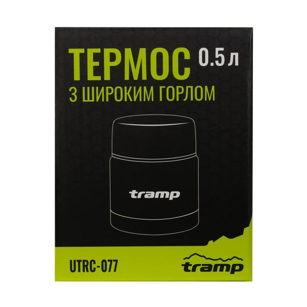 Термос Tramp UTRC-077 0,5 л с широким горлом металлический серебристый - Фото 4 Термос Tramp UTRC-077 0,5 л с широким горлом металлический серебристый - изображение 4