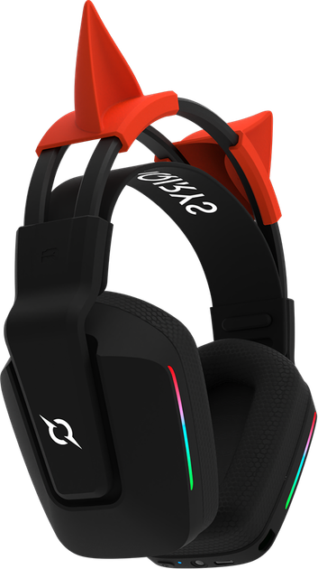 Bezprzewodowe słuchawki gamingowe AQIRYS ALYA V2.0 Black - obraz 11