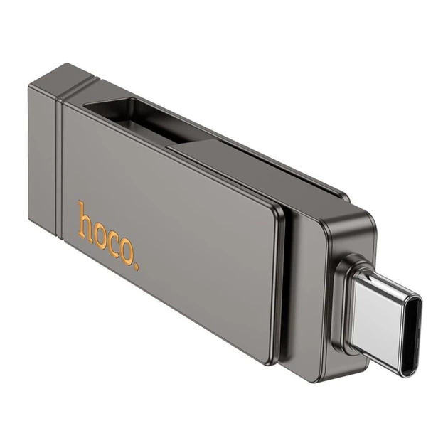 USB-флешка Hoco UD15 128GB USB 3.2 Grey (6942007611589) - зображення 4