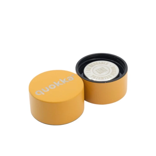 Термобутилка Quokka Solid With Strap 630 мл Yellow (40173) - Фото 4 Термобутилка Quokka Solid With Strap 630 мл Yellow (40173) - зображення 4