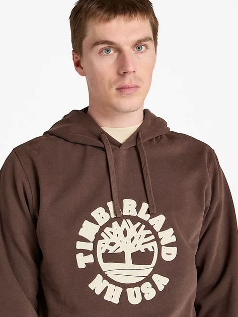 Худи Timberland 10272700 Коричневый M TH7904 - Фото 3 Худи Timberland 10272700 Коричневый M TH7904 - изображение 3