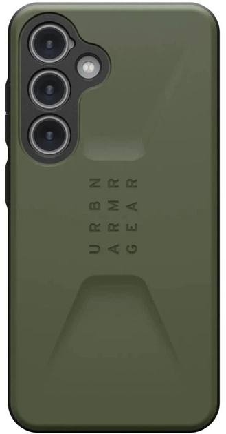 Чехол противоударный UAG Civilian (Original) для Samsung Galaxy S24 (S921) Olive Drab 214437117272 - Фото 1 Чехол противоударный UAG Civilian (Original) для Samsung Galaxy S24 (S921) Olive Drab 214437117272 - изображение 1