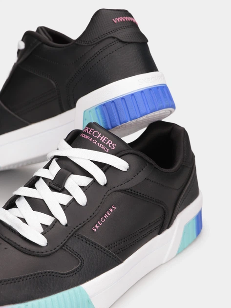 Кеди низькі Skechers 9048562 Чорний 36 KK3819 - Фото 5 Кеди низькі Skechers 9048562 Чорний 36 KK3819 - зображення 5