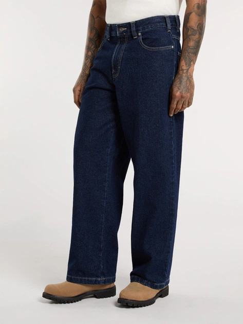 Широкие джинсы Dickies 10222285 Тёмно-синий 34/32 DIM597 - изображение 4