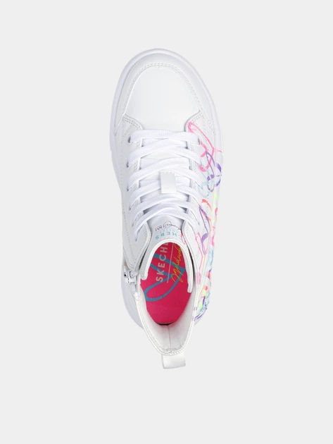 Кеди високі Skechers 8481747 Білий 38 KK3639 - Фото 4 Кеди високі Skechers 8481747 Білий 38 KK3639 - зображення 4