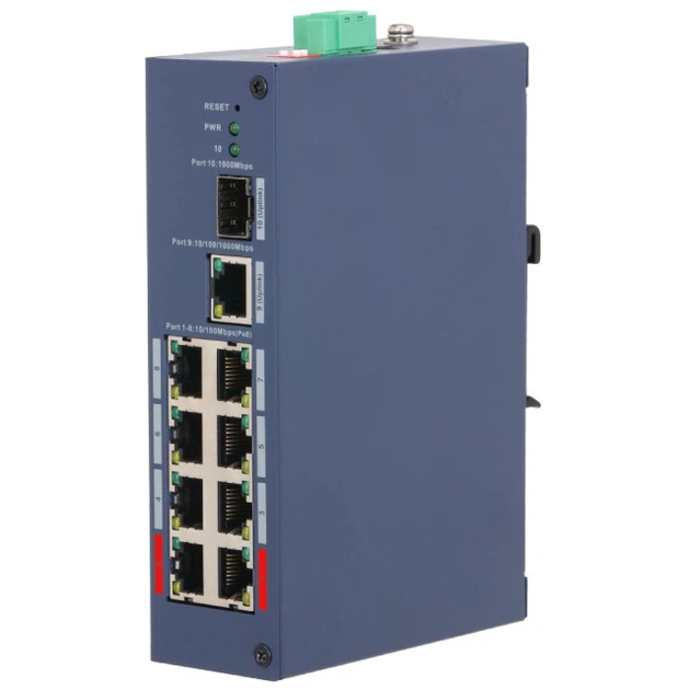 Коммутатор 10 портов управляемый Dahua DH-CHS4110-8ET-110 PoE - Фото 1 Коммутатор 10 портов управляемый Dahua DH-CHS4110-8ET-110 PoE - изображение 1